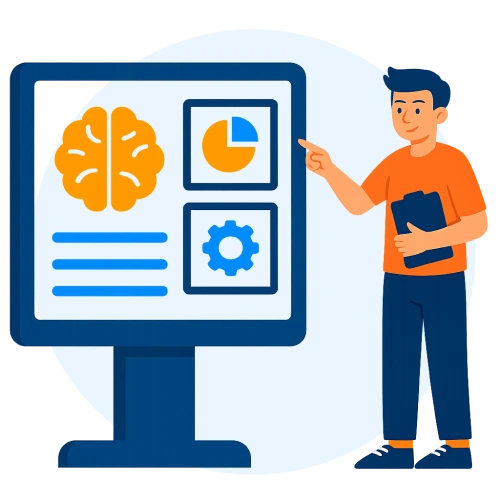 Icone centralize suas informacoes