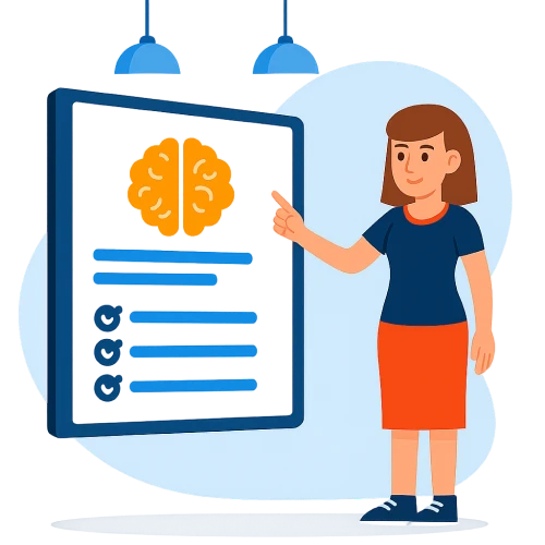 Ilustração Clareza nas mensagens