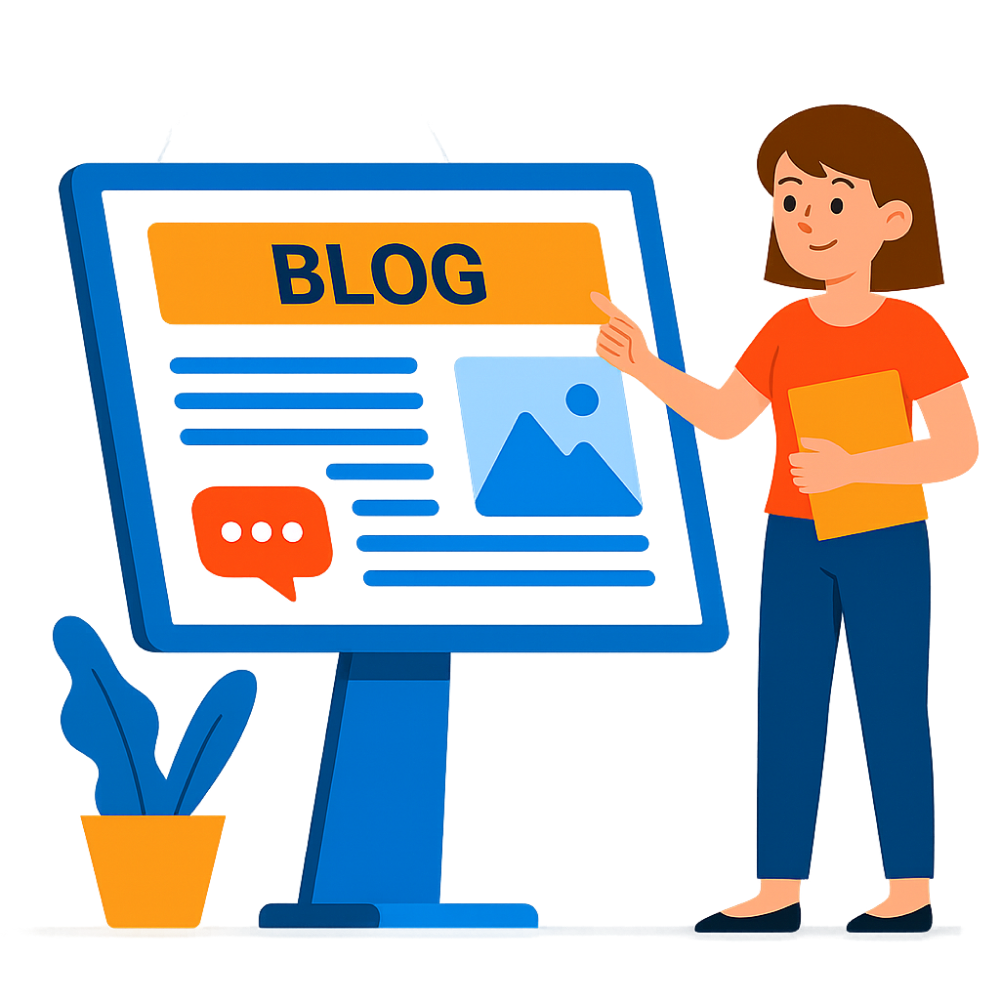 Ilustração blog