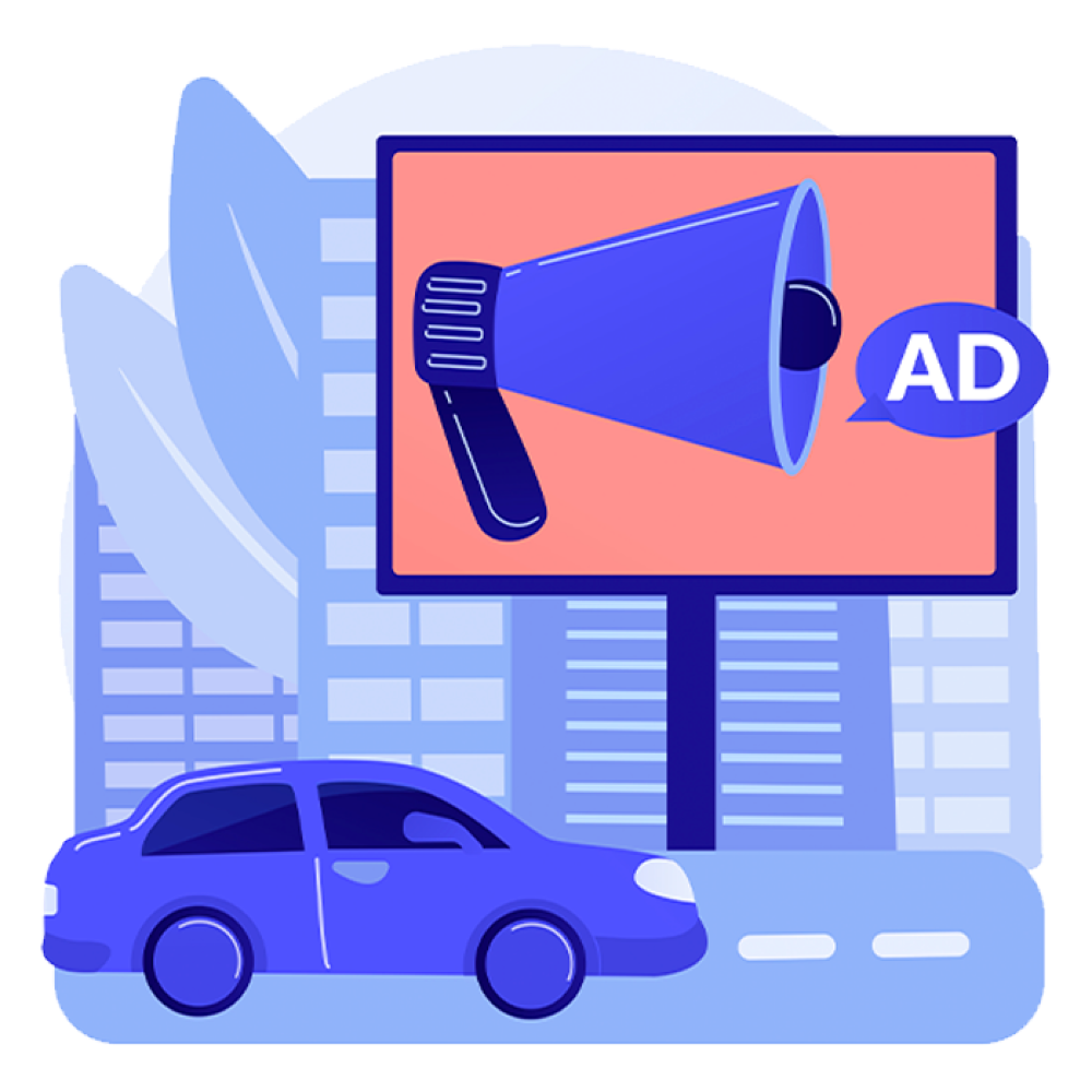 Ilustração destaque DOOH